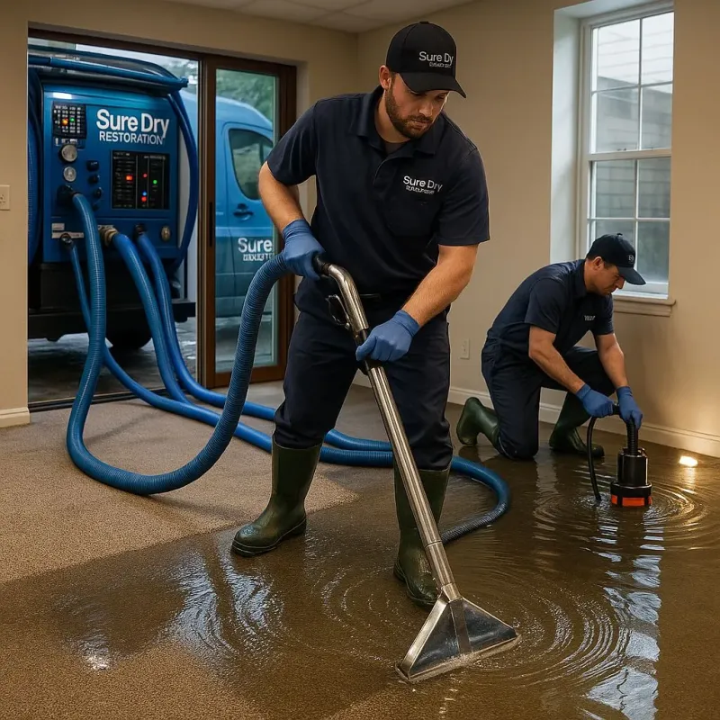 Water Extraction and Removal process in Clayton, NJ